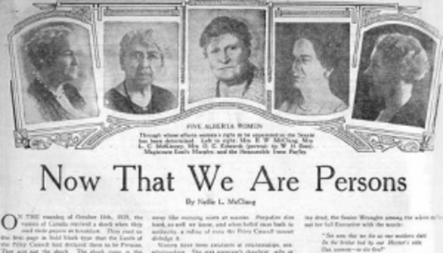 1928 -- The Persons Case