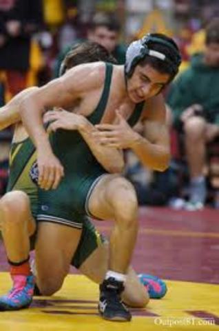 First wrestling practice