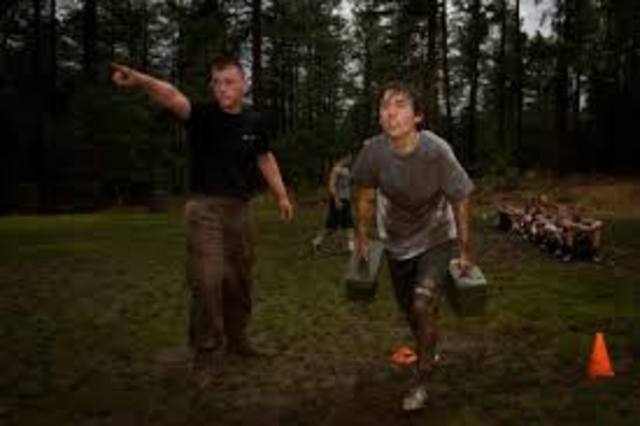 I went to football camp.