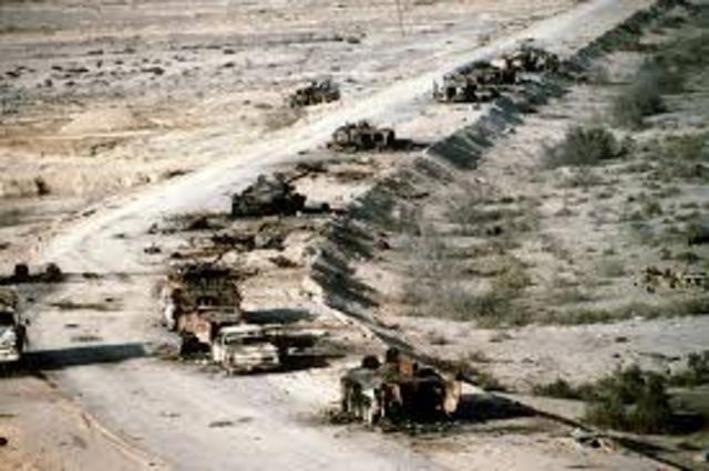 U.N. declares victory in the persion gulf War