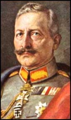 Kaiser Wilhelm II steps down