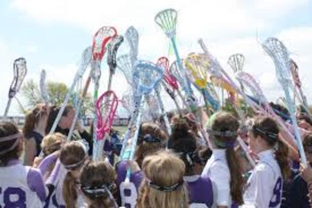 Hicé seis primaveras pasado que empecé a jugar al lacrosse.