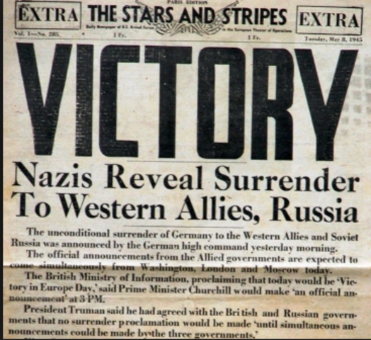 VE Day (Victory in Europe)