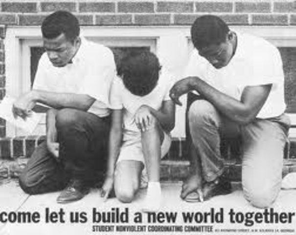 Student Nonviolent Coordinating Committee(SNCC) is founded