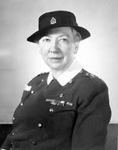 First Woman to be Appointed Colonel in the Canadian Army