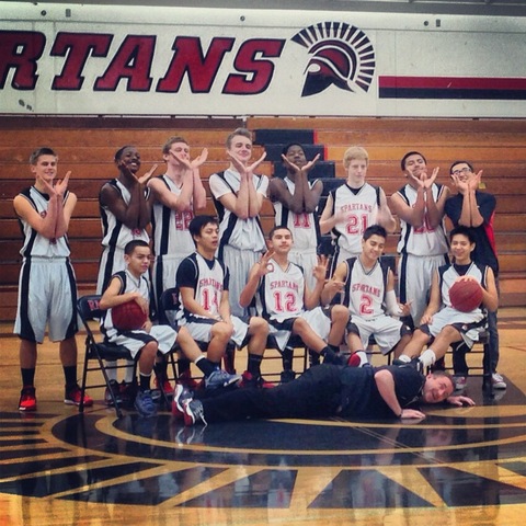 First H.S bball team