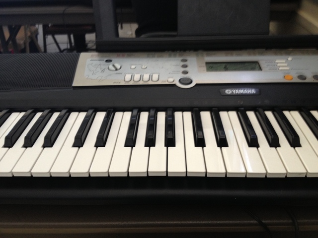 I learned to play piano