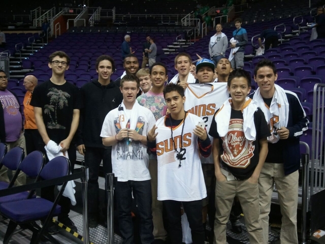 CV Ballers went to watch Suns vs Denver unforgetable night