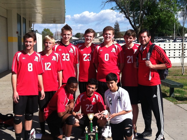 first year of playing Volleyball our record 15-0