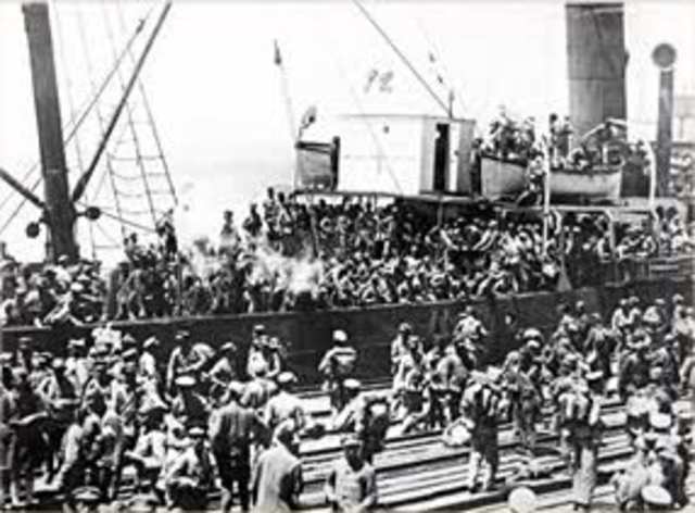 Απόβαση ελληνικού στρατού στη Σμύρνη