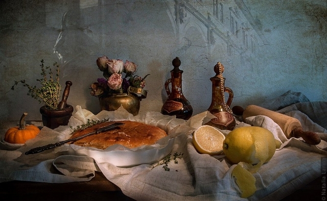 Еда в картинах.