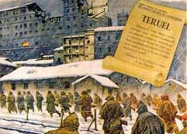 TOMA DE TERUEL POR LOS NACIONALISTAS