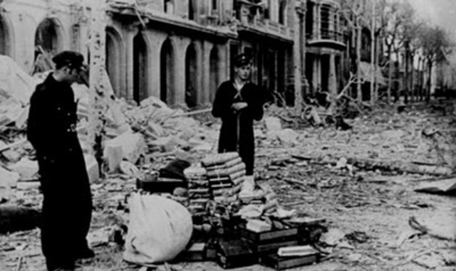 BOMBARDEOS EN BARCELONA