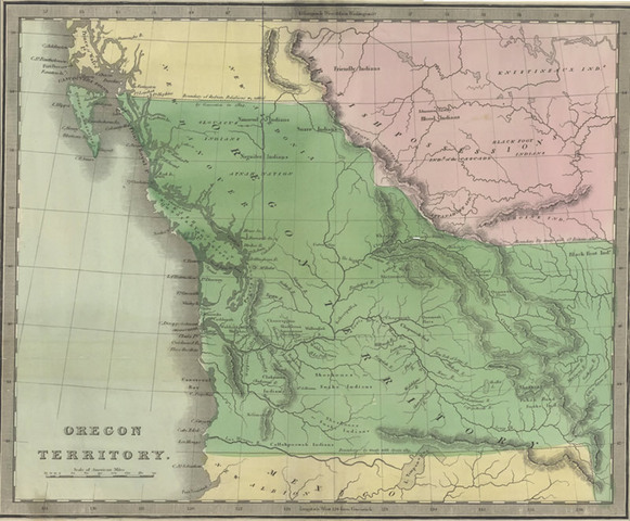 First White People Move Toward Oregon