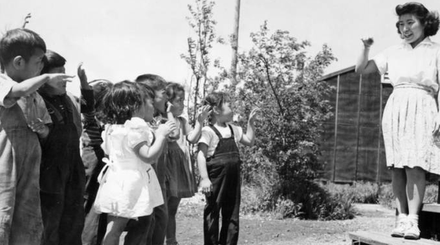 Japanese Americans interned in isolated camps