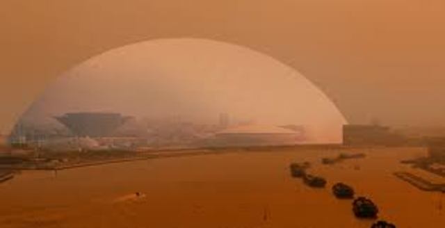 build temporary settlement