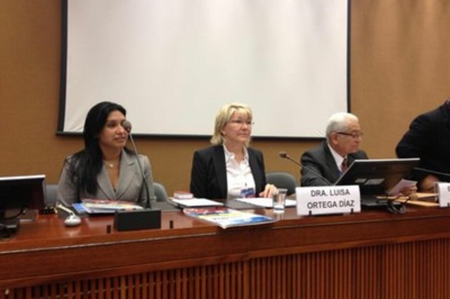 Fiscalía de Venezuela recibió apoyo internacional en la ONU