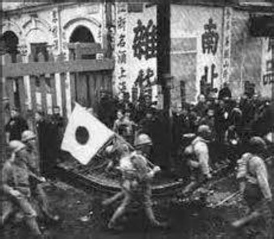 1931 Japan’s Army seizes Manchuria, China