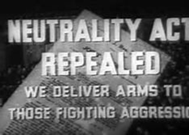 Neutrality Acts passed by US Congress