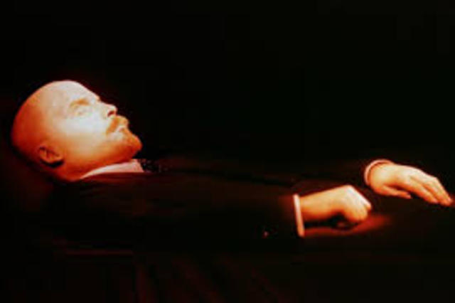 Vladimir Lenin Dies
