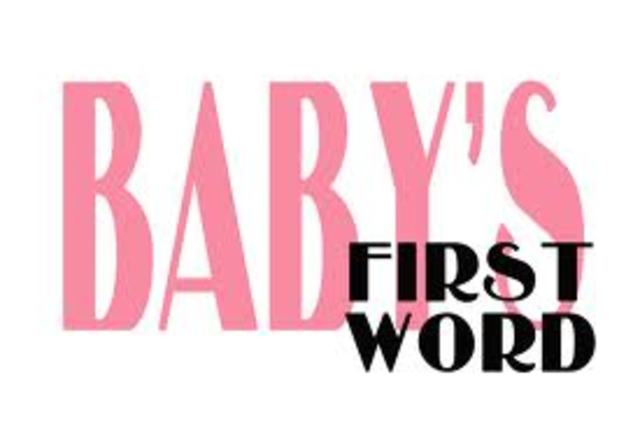 MY FIRST WORD