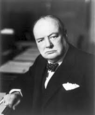 Churchill became the Prime Minister of Great Britain