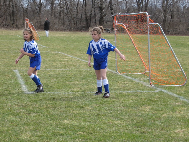 I started soccer