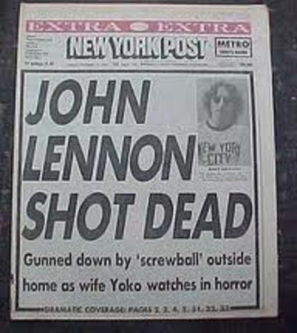 John Lennon Assassinated
