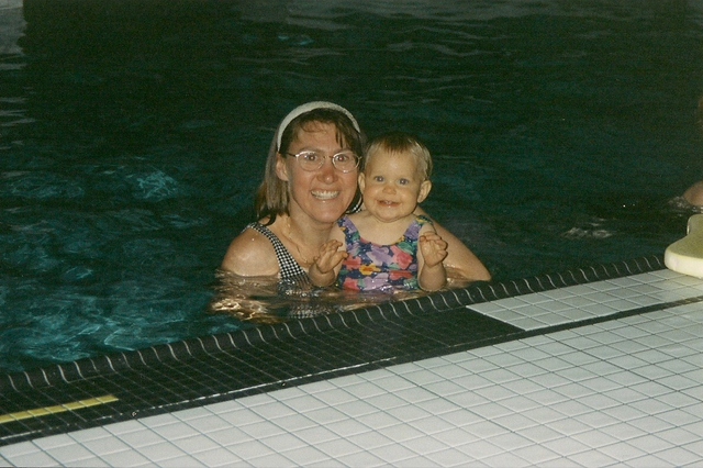 First Swimming Lesson
