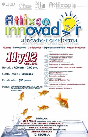 Conferencias Atlixco Innovador