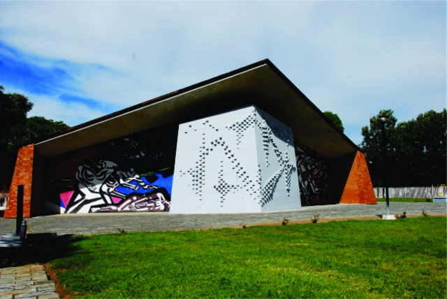 El Teatro al Aire Libre del C.R.E.N. de Ciudad Guzmán, Jalisco.