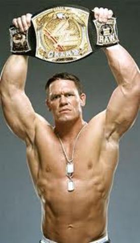 Cena has the highest number wins the WWE Championship with 11 wins