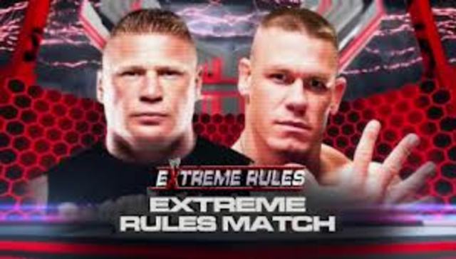 Brock Lesnar faced off with John Cena after his return and want the championship belt