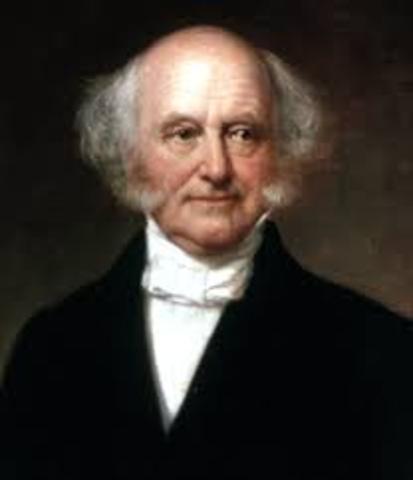 Martin Van Buren is born.