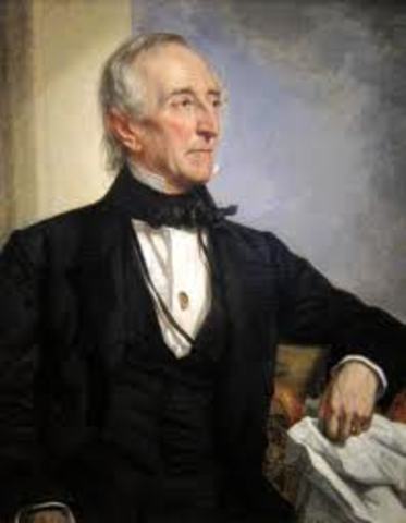 John Tyler is born.