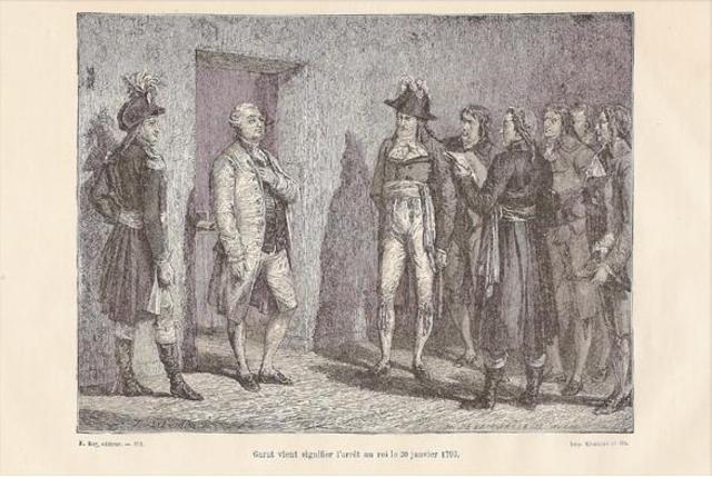 The King gets arrested