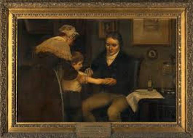 Jenner works to invent innoculation.