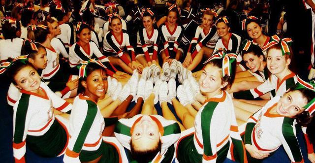 High school cheer!