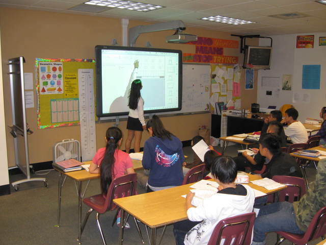 Then we moved down the road