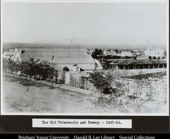 Old Tabernacle Erected