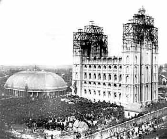 Salt Lake City Temple Completed