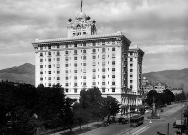 Hotel Utah Built