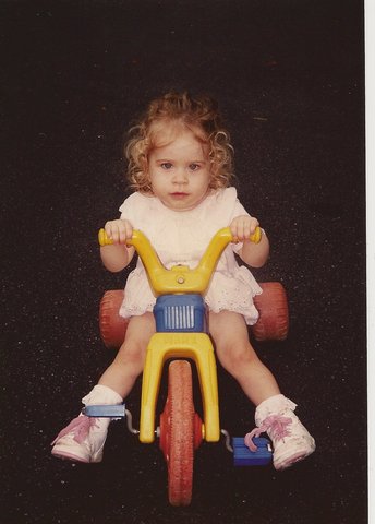 Learned to ride my bike.