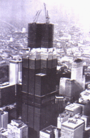 Construction of the Sears Tower