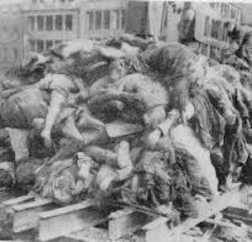 10.  “Final Solution” begins.  This is a plan to exterminate all Jews in Europe.