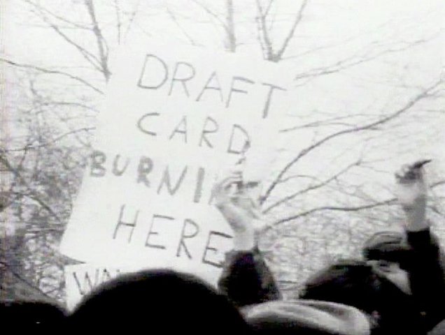Burning Draft Card