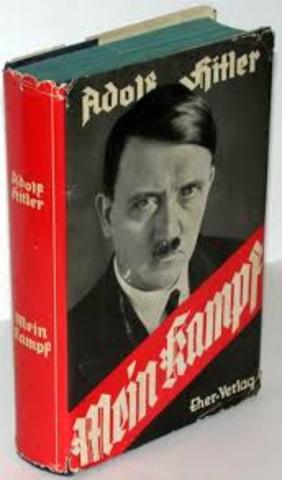 Hitler writes Mein Kampf