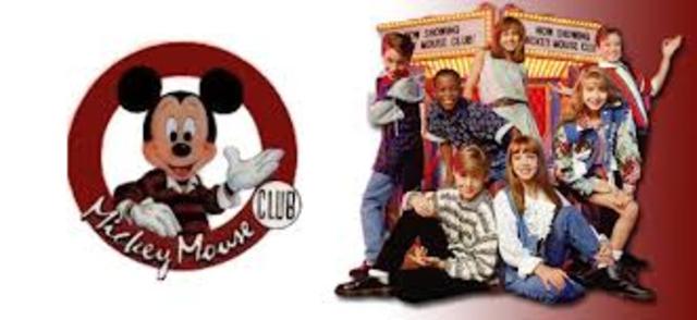 Mickey Mouse Club (a t.v series) aired