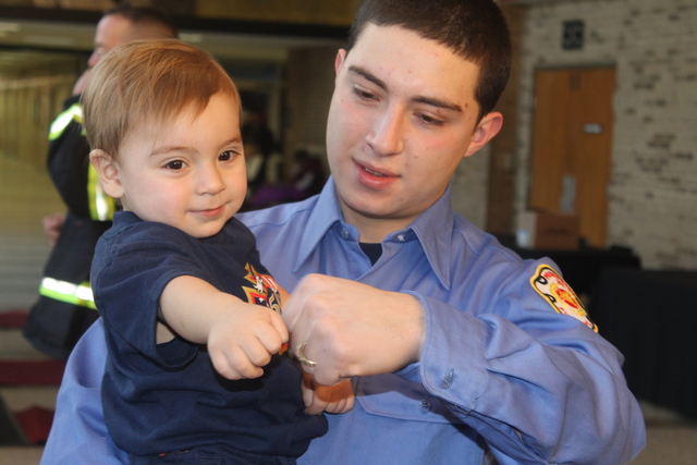 Brother graduated from the Fire Academy