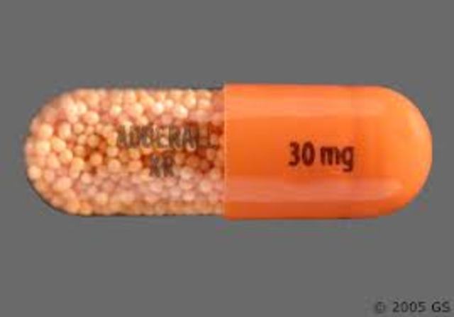 Adderall is approved to treat ADHD.